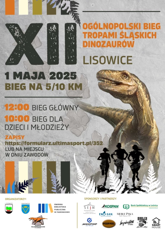 XII Ogólnopolski Bieg Tropami Śląskich Dinozaurów