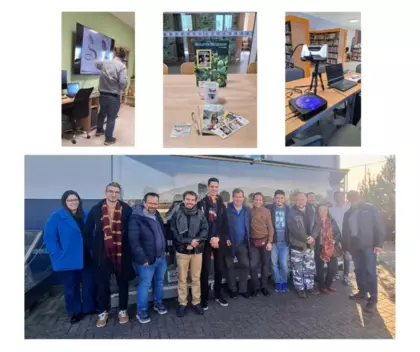 Zdjęcia przedstawiające Ogólnopolski Zjazd Paleontologów Terenowych.