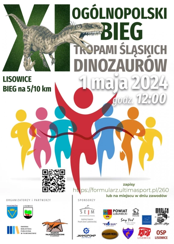 XI Bieg Tropami Śląskich Dinozaurów