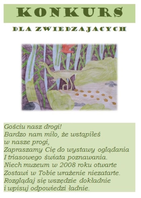 KONKURS DLA ZWIEDZAJĄCYCH - wyniki